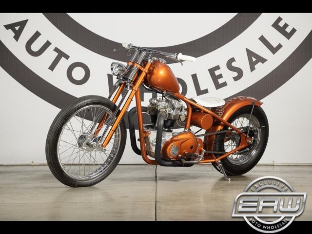 1969 Triumph Unknown TRIUMPH BOBBER 100 Miles Orange 650cc Manual 1969 Triumph Unknown TRIUMPH BOBBER