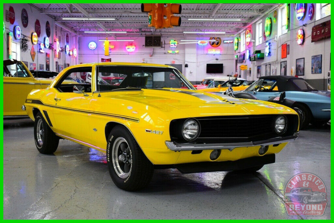 1969 Used RWD Coupe 1969 Chevrolet Camaro