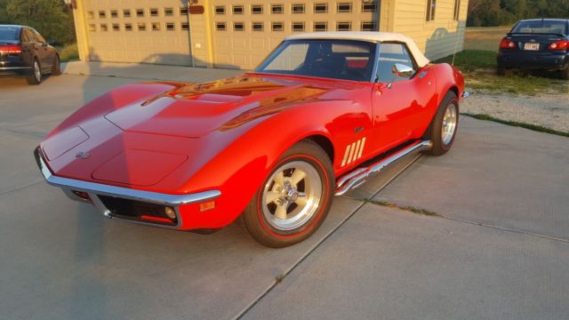1969 Vette roadster 427/435 Tri Carb factory aluminum 3946074 heads L89,L88,Zl1 1969 Chevrolet Corvette