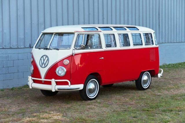 1969 Volkswagen 23 Window Bus Red 1969 Volkswagen 23 Window Bus