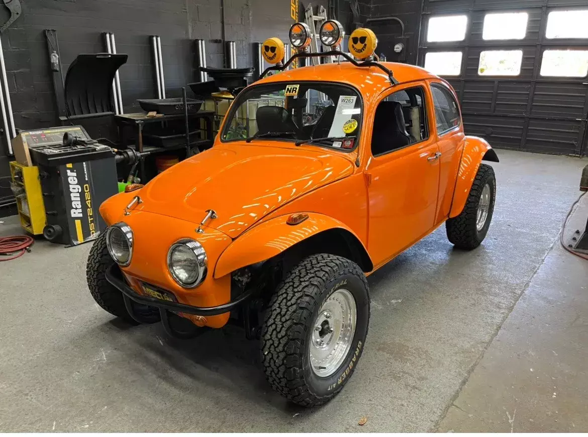 1969 Volkswagen Beetle Orange baha 1969 Volkswagen Beetle baha