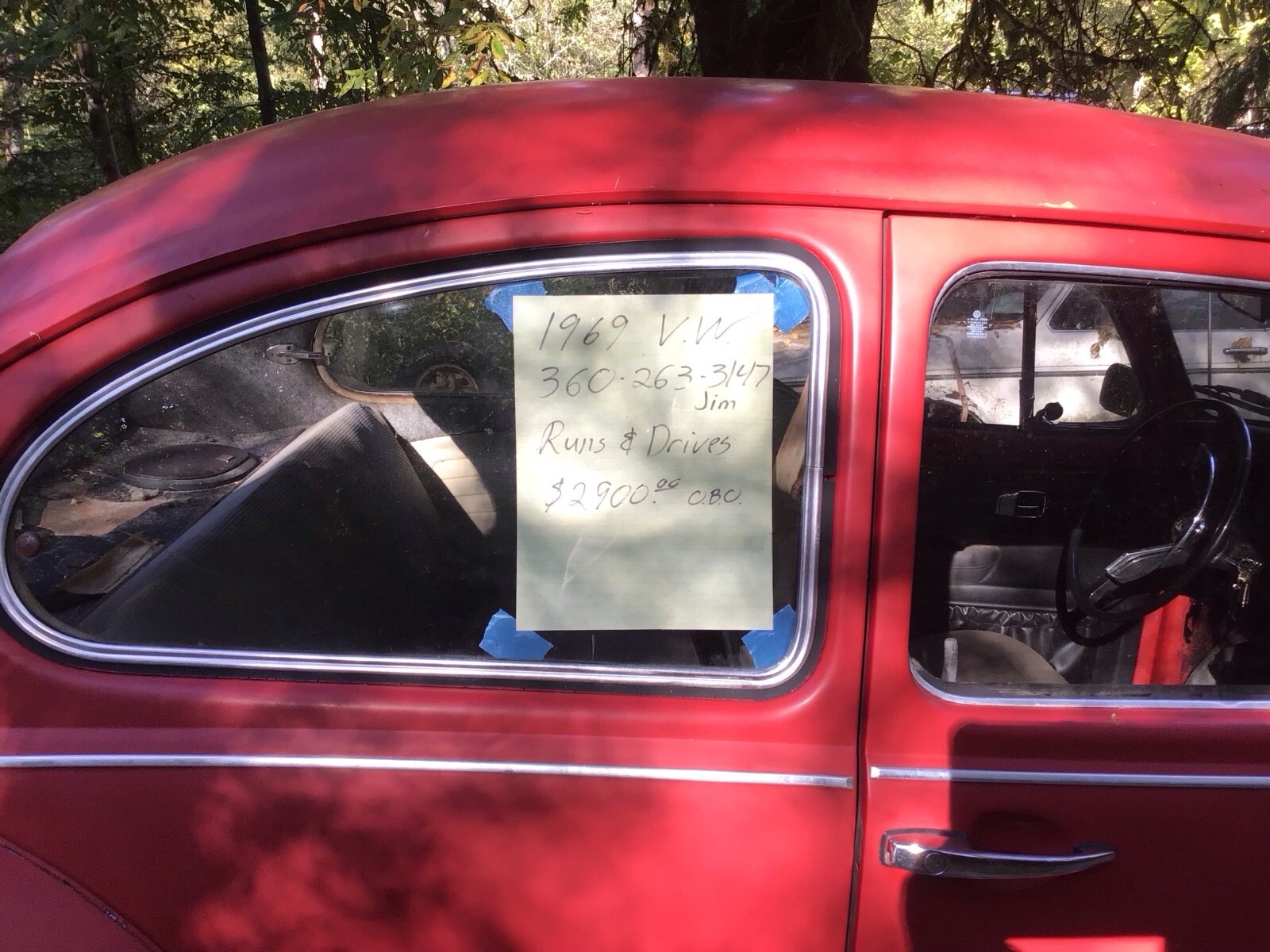 1969 Volkswagen Beetle (Pre-1980) base - photo 6