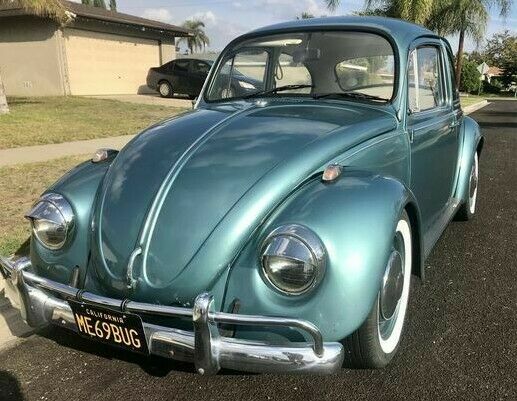1969 VOLKSWAGEN BEETLE Tags current Pink-slip on hand~Cool inside & Out 1969 Volkswagen Beetle - Classic