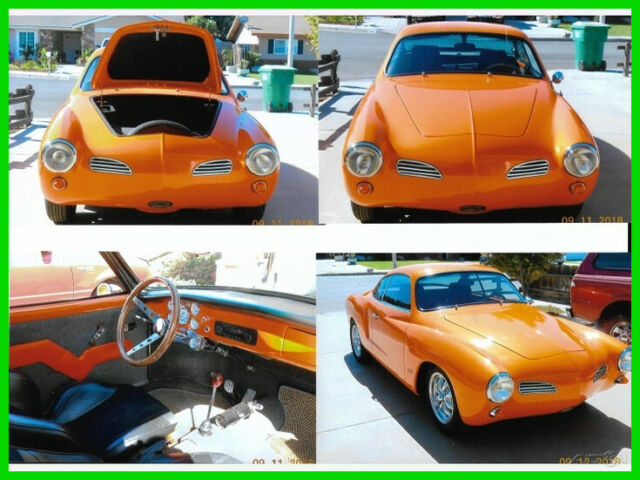 1969 Volkswagen Kamann-Ghia, 4 Cylinder Turbo, Low Miles on Rebuild - 4,463 1969 Volkswagen Kamann-Ghia
