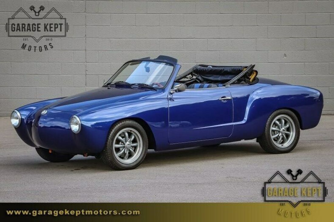 1969 Volkswagen Karmann Ghia Convertible Blue Convertible 56713 Miles 1969 Volkswagen Karmann Ghia Convertible