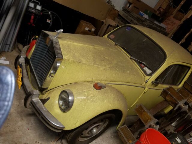 1969 VW BEETLE with Rolls Royce Grill and Hood, Lincoln Trunk - GROOVY BARN FIND 1969 Volkswagen Beetle - Classic Rollswagen - Rolls Royce hood / Lincoln trunk