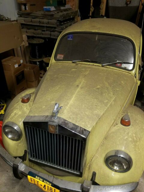 1969 Volkswagen Beetle - Classic Rollswagen - Rolls Royce hood / Lincoln trunk - photo 12