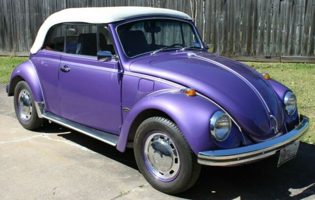 1969 VW Convertible, Color: Plum Crazy Purple. 1969 Volkswagen Beetle - Classic