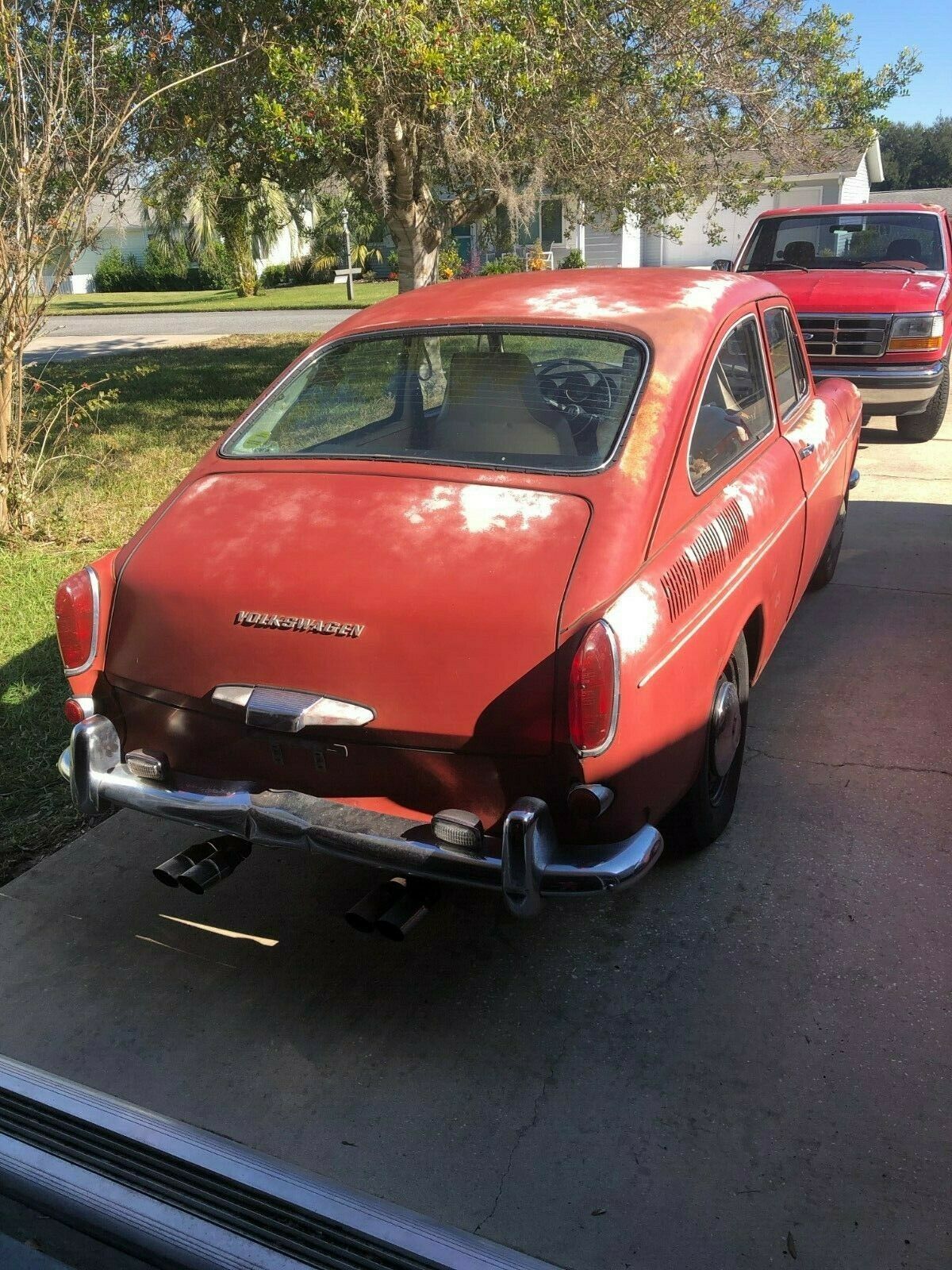 1969 VW Fastback Type 3 1969 Volkswagen Squareback