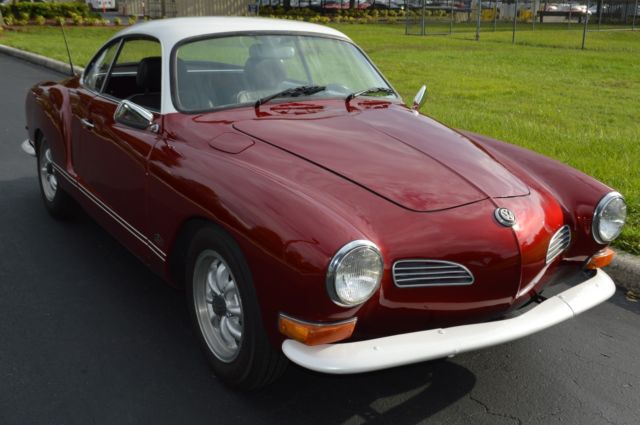 1969 VW KARMANN GHIA RESTORED NO RUST FLORIDA CAR WE SHIP 20K INVESTED BID NOW!! 1969 Volkswagen Karmann Ghia