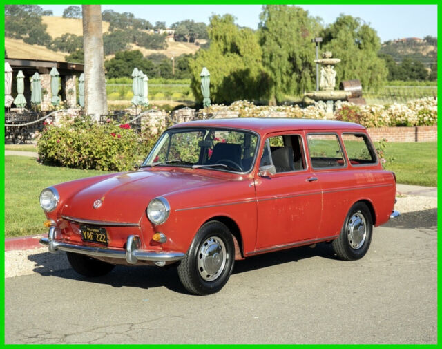 1969 VW TYPE 3 SQUAREBACK "SURVIVOR" LOW MILES ORIGINAL PAINT 1969 Volkswagen Type III Squareback