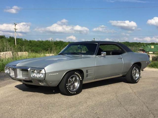 1969PontiacFirebirdSilver 1969 Pontiac Firebird