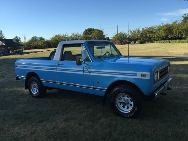 1979 International Harvester Scout 1979 SCOUT   TERRA  4X4  LOW MILES  94.K - photo 10