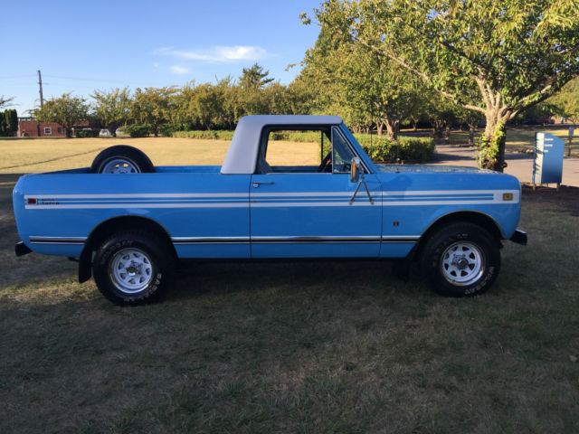 1979 International Harvester Scout 1979 SCOUT   TERRA  4X4  LOW MILES  94.K - photo 12