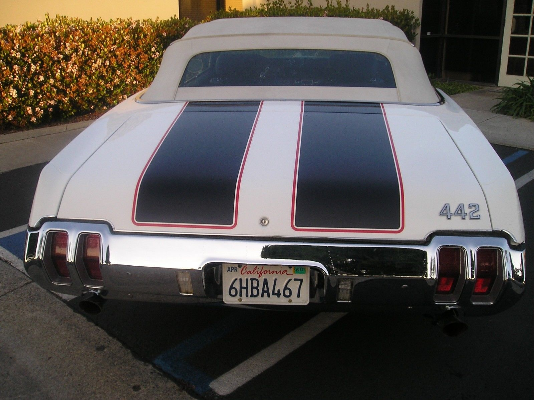 1970 Oldsmobile 442 pace car - photo 2