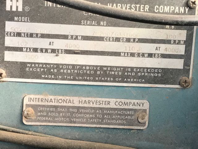 1970 International Harvester Scout 800A - photo 4