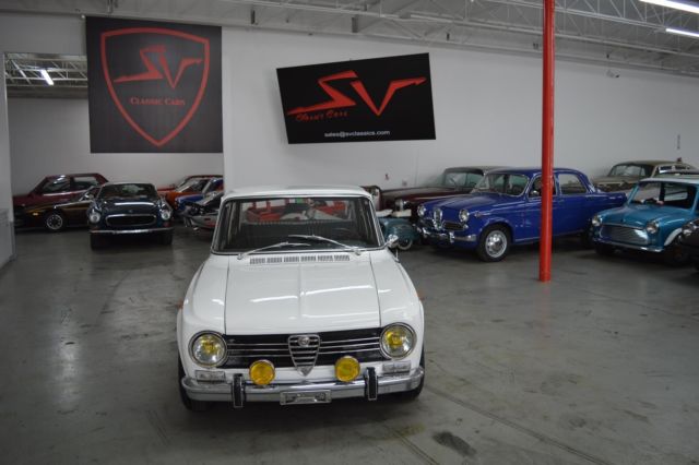 1970 Alfa Romeo Giulia TI 1300 White Great Deal! 1970 Alfa Romeo Giulia TI 1300 impeccable in and out!