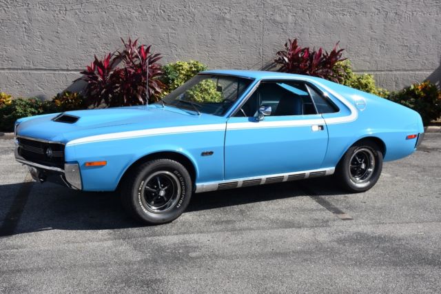 1970 AMC AMX Big Bad Blue Rotisserie Restoration 390CI 325HP Or 0 Big Bad Blue 2 1970 AMC AMX Big Bad Blue Rotisserie Restoration 390CI 325HP Or