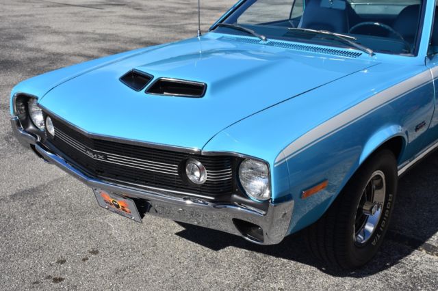 1970 AMC AMX Big Bad Blue Rotisserie Restoration 390CI 325HP Or - photo 4