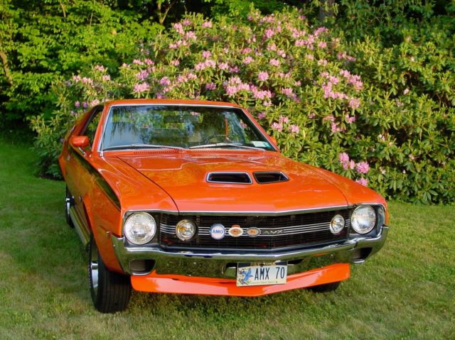 1970 AMC AMX Fully Restored, Multiple Award Winner, 390 Ram Air Induction AC 1970 AMC AMX