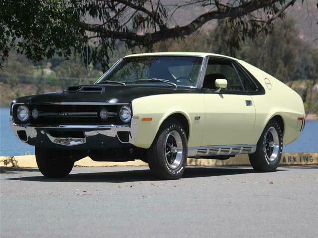 1970 AMC AMX GO-Pack 390 41,600 Miles cream   Manual 1970 AMC AMX GO-Pack 390