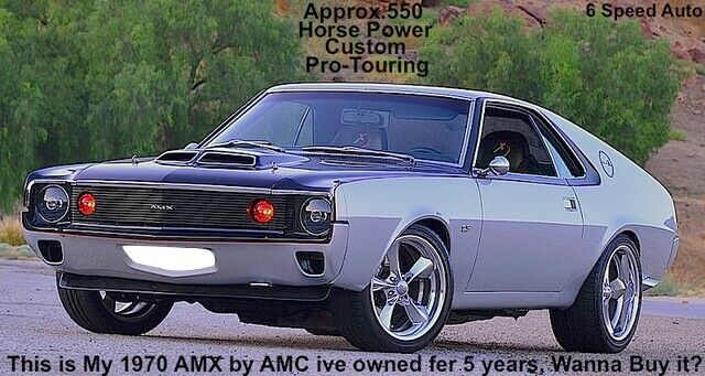 1970 AMC AMX Resto-Mod / Pro Touring / Custom 1970 AMC AMX