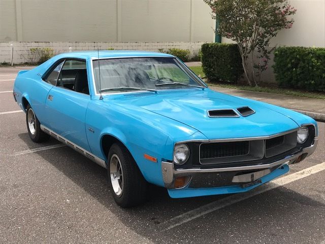 1970 AMC JAVELIN Big Bad Blue Mark Donohue edition 360 Ram Air 1970 AMC Javelin Mark Donohue