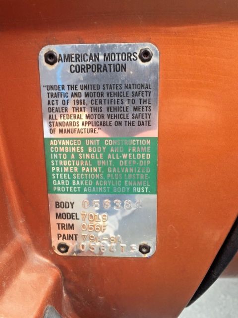 1970 AMC Rebel "Machine" - photo 12