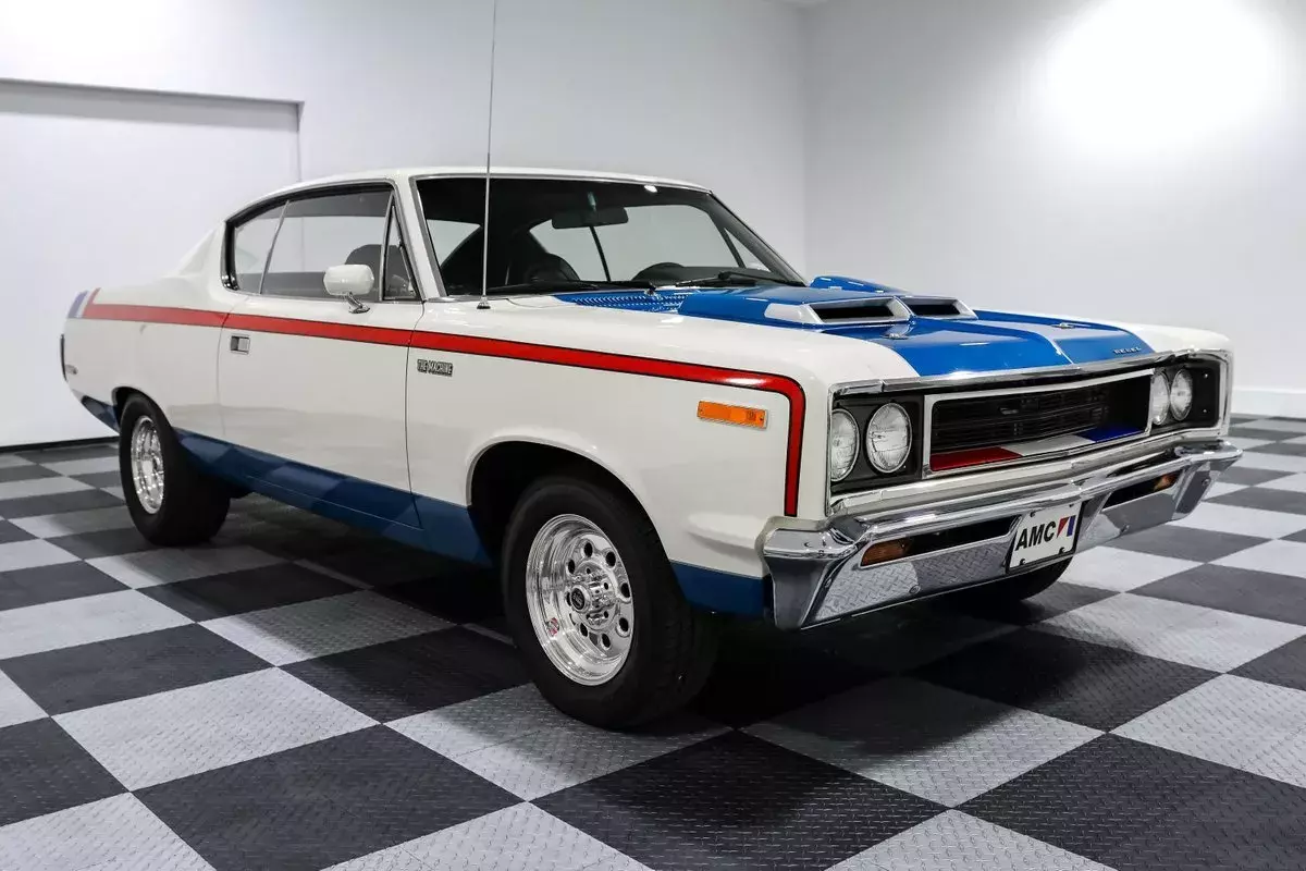 1970 AMC Rebel Machine 9859 Miles White Coupe 390 V8 4 Speed 1970 AMC Rebel Machine