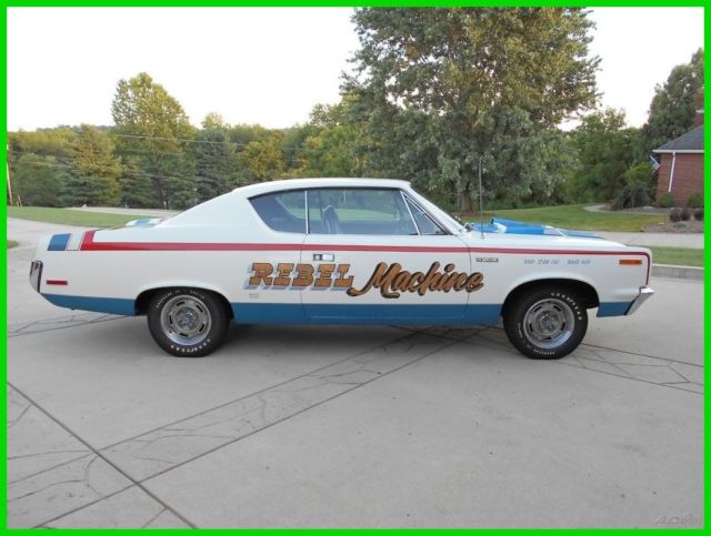 1970 AMC Rebel Machine,4-Speed Manual with Hurst Shifter, 390ci,475HP,Coupe 1970 AMC Rebel Machine