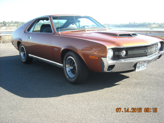 1970 AMC AMX 390 GO PPACK CAR - photo 2