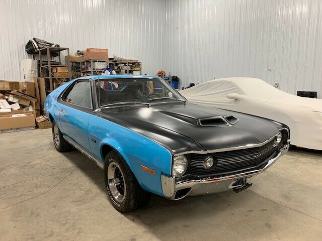 1970 AMX Big Bad Blue 390/ Auto One previous owner - documented. 1970 AMC AMX