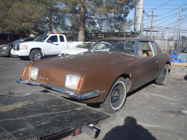 1970 AVANTI 350 CHEVY AUTO NEW MEXICO BARN FIND HIT IN REAR HOT RAT ROD 1964 1970 Studebaker 2R10 AVANTI