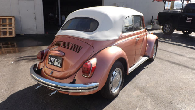 1970 BEETLE CONV TOP PAINT INTERIOR MOTOR ALL REDONE AND STORED INSIDE 1970 Volkswagen Beetle - Classic