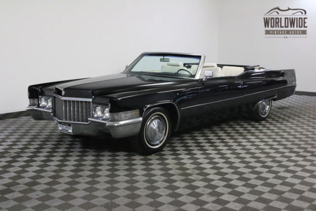 1970 Cadillac DE VILLE ONE OWNER 108K CONVERTIBLE - photo 3