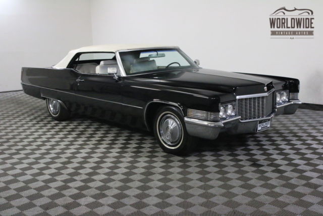 1970 Cadillac DE VILLE ONE OWNER 108K CONVERTIBLE - photo 4