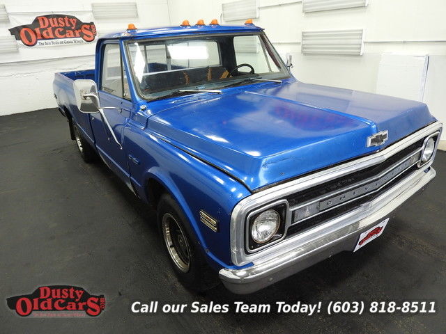1970 Blue Runs Drives Body Inter VGood 350V8 4 spd man! 1970 Chevrolet C/K Pickup 2500 Runs Drives Body Inter VGood 350V8 4 spd man