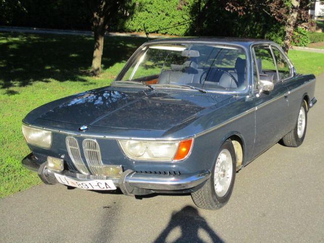 1970 BMW 2000 CS 4 SPEED CENTER SHIFT COUPE IN STORAGE SINCE 1986 LEATHER GARAGE 1970 BMW Other 2000 CS