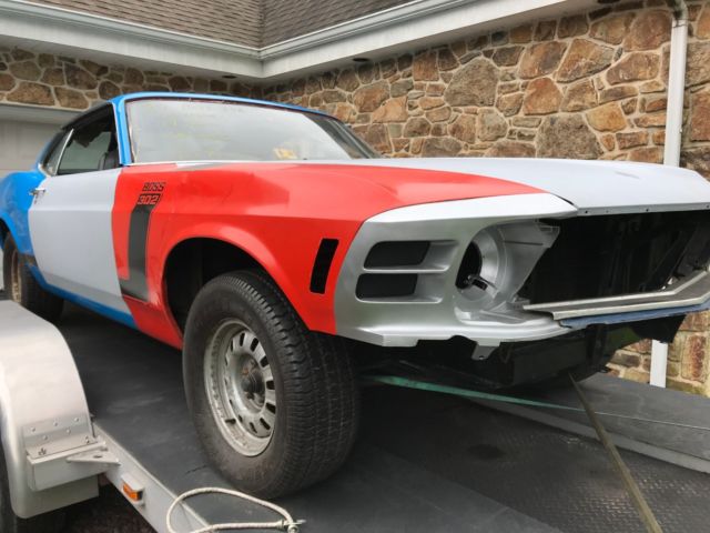 1970 boss 302 Mustang Real Deal 1970 Ford Mustang