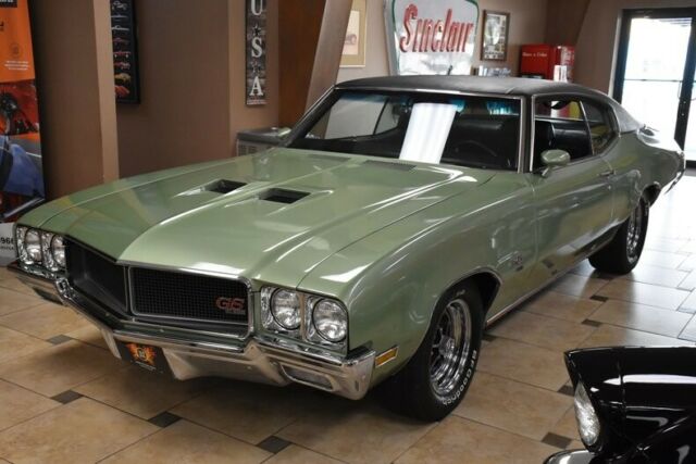 1970 Buick Gran Sport 9999 Miles Seamist Green 455C.I. 1970 Buick Gran Sport --