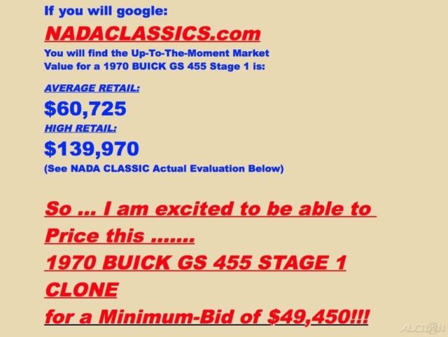 1970 Buick Other GS 455 Stage 1 / Numbers Matching - photo 12