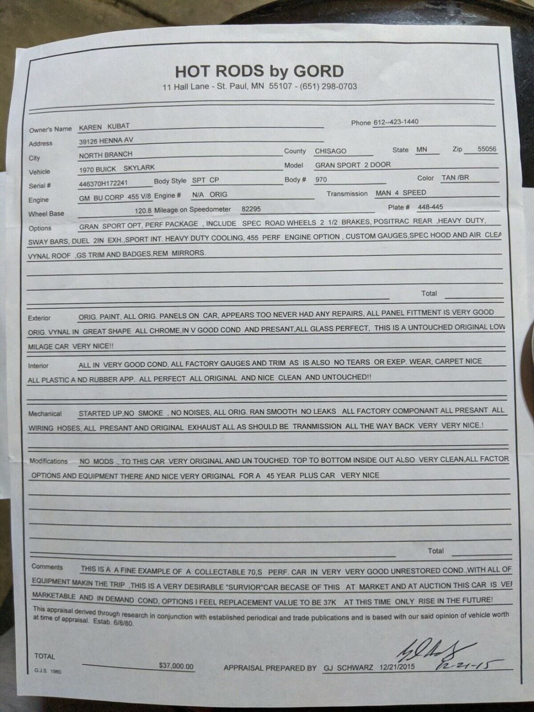 1970 Buick GS 455 gs - photo 11