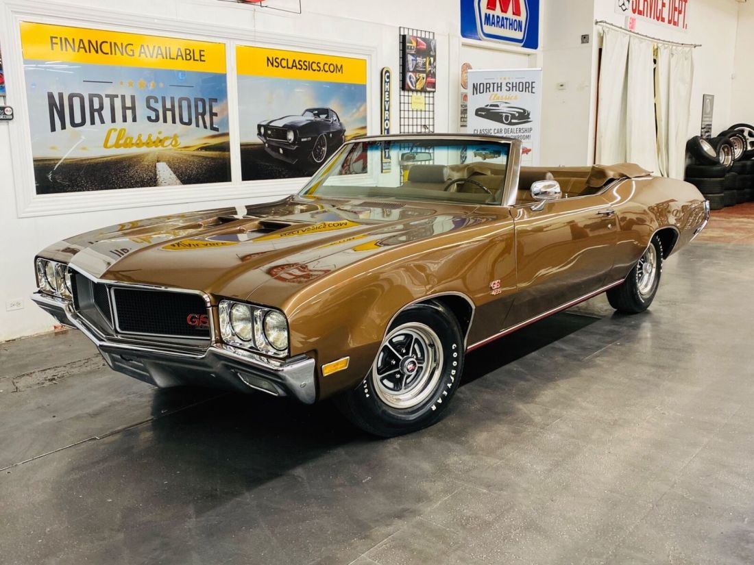 1970 Buick GS - CONVERTIBLE - 455 ENGINE - NUMBERS MATCHING - SE - photo 10