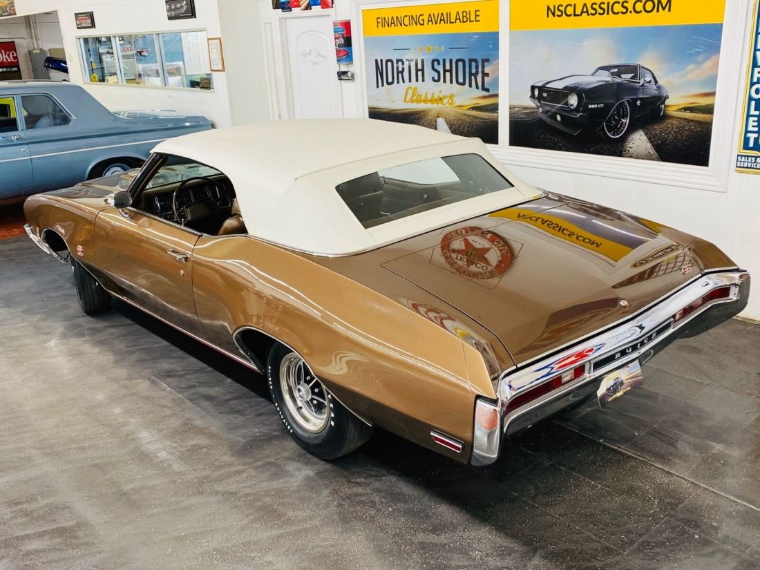1970 Buick GS - CONVERTIBLE - 455 ENGINE - NUMBERS MATCHING - SE - photo 3