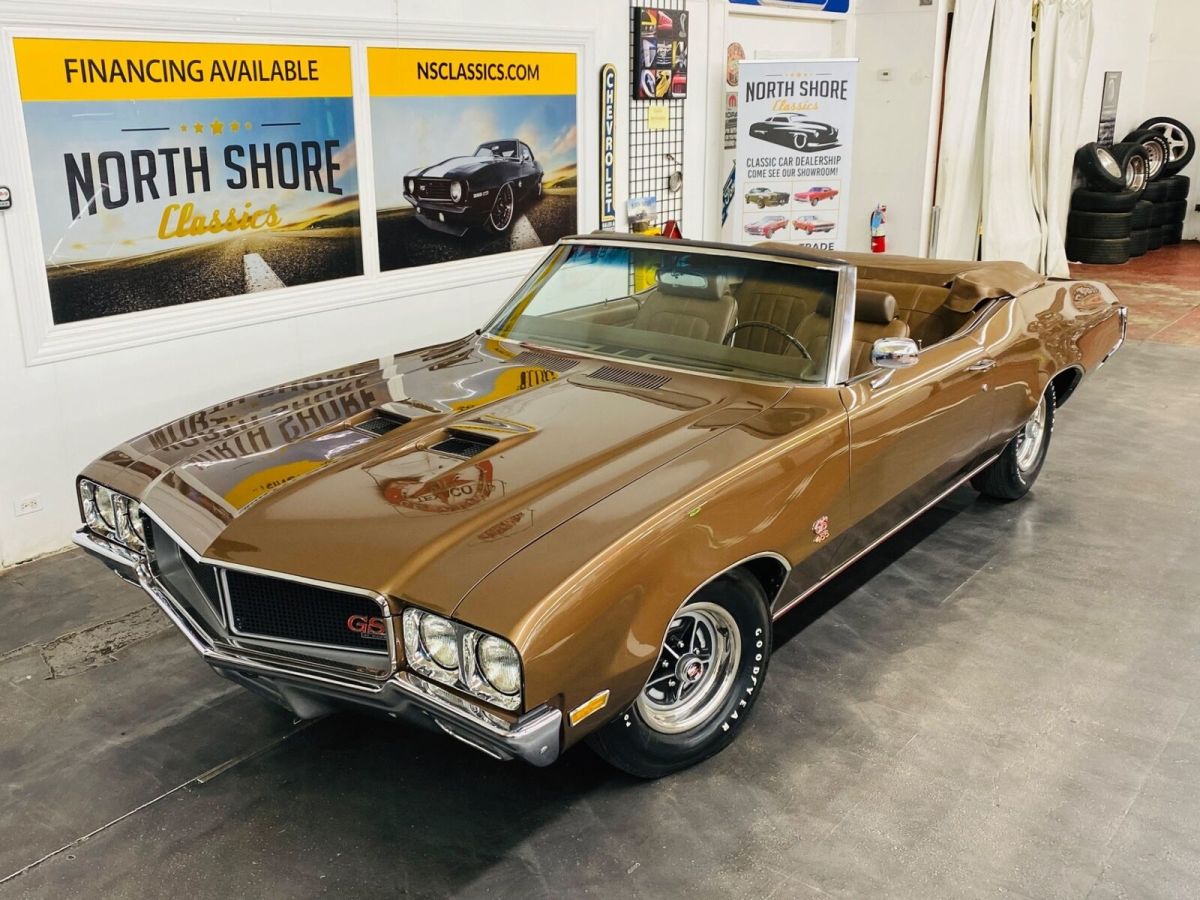 1970 Buick GS - CONVERTIBLE - 455 ENGINE - NUMBERS MATCHING - SE - photo 8