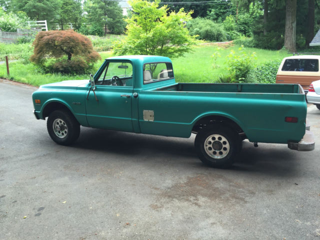 1970 C10 1/2 ton 4x4 Fleetside 1 family owner minimal rust runs great nice 1970 Chevrolet C-10