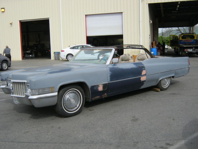 1970 CADILLAC convertible "NO RESERVE" 1970 Cadillac DeVille