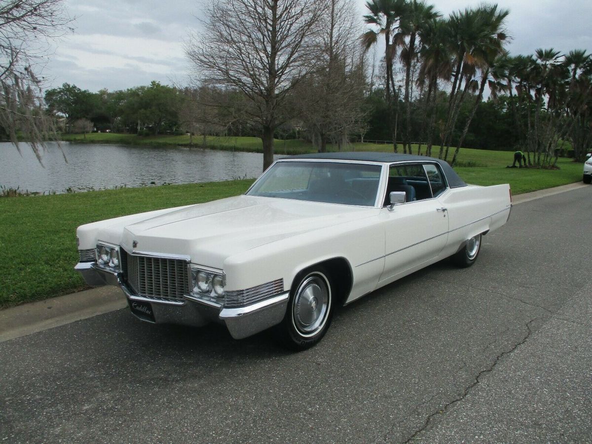 1970 CADILLAC COUPE DEVILLE 49,170 MILES ALL STOCK ORIGINAL CAR GORGEOUS CAR 1970 Cadillac DeVille COUPE DEVILLE