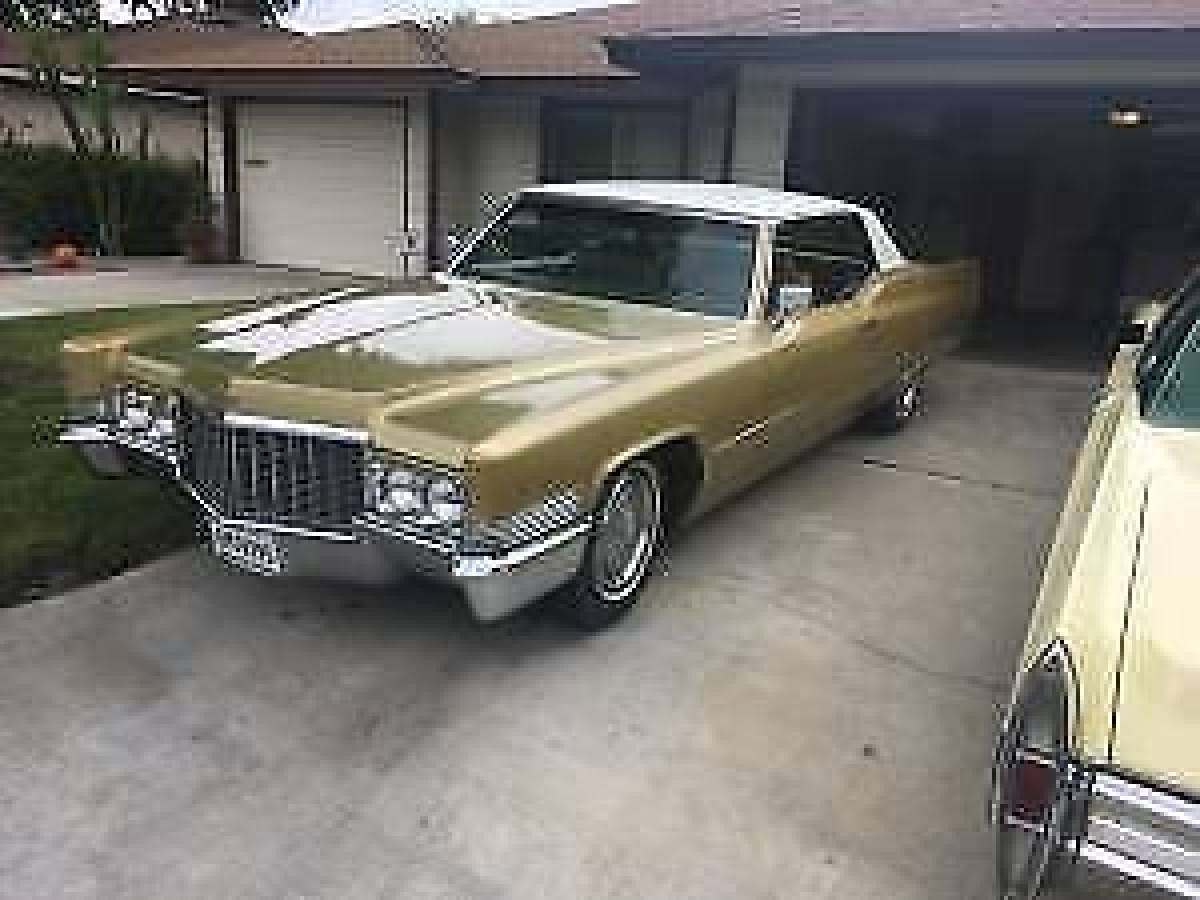 1970 Cadillac Coupe Deville, a California rust free beauty 1970 Cadillac coupe deville leather