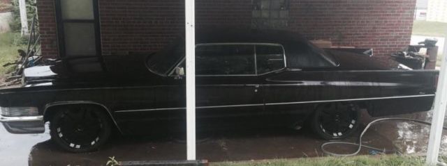 1970 CADILLAC COUPE DEVILLE BLACK TWO DOOR 1970 Cadillac DeVille